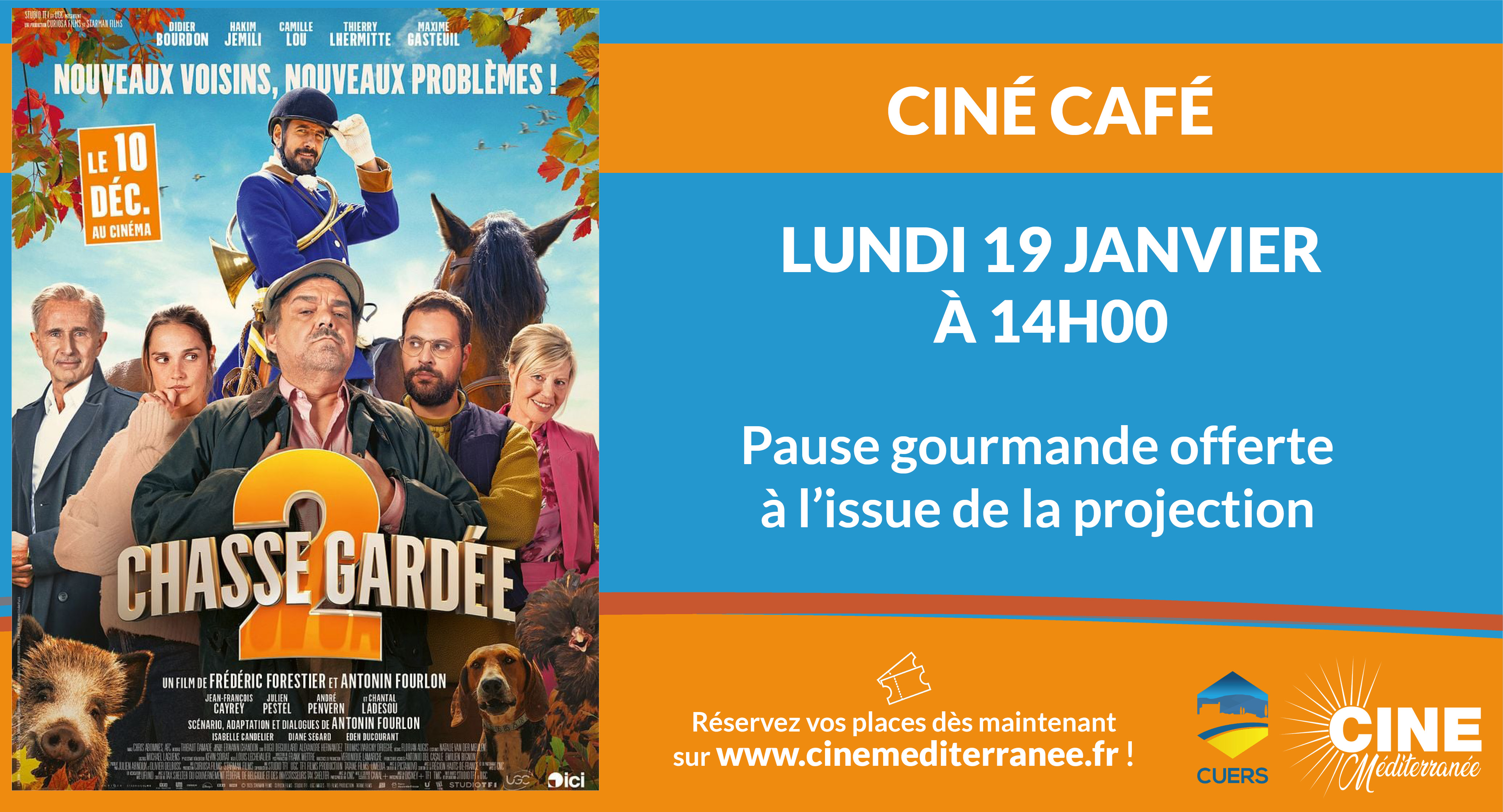 Ciné Café - CHASSE GARDÉE